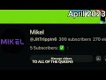 Thx for 300 subscribers