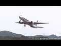 【ALL  ANA　TAKE OFF】DEPARTURE(GOOD LUCK)TV SOUND IN!