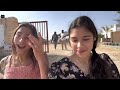 Hot Air Balloon Adventure & Camel Riding in the DUBAI Desert! | mmgymsisters