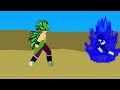 Goku, Vegeta and Gohan VS Broly (PART 1)