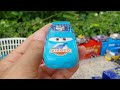 Clean up muddy minicars & disney pixar car convoys! Play in the garden