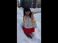 Playing snow after Storm(2)