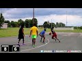 (MUST SEE) INTENSE 2 V 2 Basketball Game Against TOP HIGH SCHOOL PLAYERS!!
