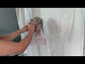 Como poner el velo de novia?👰♥️/ How to put the bridal veil?