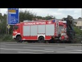 [Chaos, Kran & Durchsagen] Einsatzfahrten Rüstzug Bergung || Feuerwehr Aachen
