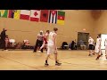 Player gets Fouled and Ref has to Catch Him! Must See!