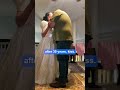 Mom surprises dad by wearing wedding dress after 30 years ￼❤️