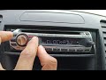 How to adjust Car stereo time #sony stereo# and other functions