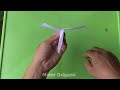 How to make plane boomerang. Mixer Origami