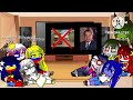 Countryhumans: America and his Americas girls react to History of America, I guess?