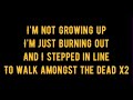Burnout by Green Day lyrics video#music #song #greenday
