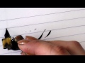 7. Pointed Pen Calligraphy 101: Common problems with nibs