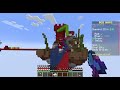 playing bed wars and the bridge, minecraft