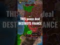 THIS peace deal DESTROYS FRANCE
