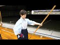 The process of making arrows. The skilled skills of Japanese bow and arrow craftsmen are astonishing