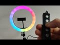 🔴114 ARO DE LUZ LED RGB