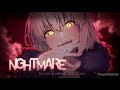 Nightcore - Nightmare (1 Hour)