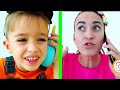 장난감 굴삭기 블라드와 니키 놀이 | 아이들을위한 재미있는 비디오