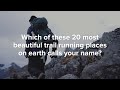 Beautiful Trail Running | Most Beautiful Places for Trail Running | Trail Run #travel #running