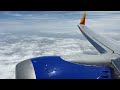 2024 Solar Eclipse From 39,000 Feet - Southwest Airlines Boeing 737 MAX 8 | Austin to Indianapolis