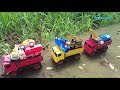 COOL !! LONG AXLE TOY TRUCK |#24 SOLID TRUCK, FIRE TRUCK, EXCAVATOR, BULLDOZER, AIRCRAFT