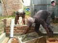Cara & Proses Pembuatan Dinding dgn Batu Bata Merah || Methods & Process for Making Red Brick Walls