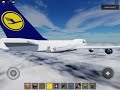 Chilling in Lufthansa 747-8