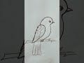 How to draw bird from 2 number/Bird Drawing With Number 2 Easy