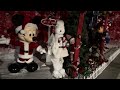 4k video ultra hd Dyker Heights Holiday Lights New York Best Front Porch Christmas Decorations 2023