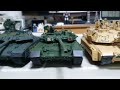 1/35  M1 ABRAMS  X =  M1A2 SEP  TUSK II = Leopard 2A6M = T - 90MS  = CHALLENGER 2 TES   comparison