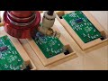 Etching circuit board solder mask with Co2 laser