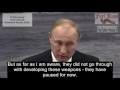 Putin's Warning: FULL SPEECH