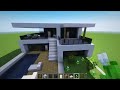 Minecraft : How To Build a Small Modern House Tutorial (#41)