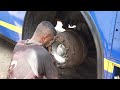 Bus Brake Liner Repair | Ashok leyland bus brake liners repairing