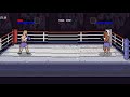 Bruisers - 2d retro boxing game - Testing AI vs AI matchup