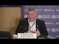 LIVE: WHO director general holds briefing on global health issues