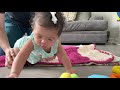 Helping Your Baby Move from Sitting Position into Crawling Position