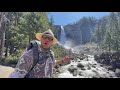 How to hike the Mist Trail to Nevada Fall, Yosemite National Park (4K)