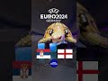 Serbia vs England ⚽ UEFA Euro 2024 Prediction 🐢 Turtle Tortoise Eating ASMR
