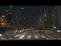 Night Driving Seoul City | Yeouido and Yongsan with Chill Lofi Hiphop POV | 4K HDR