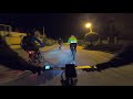 Ночная покатушка на велосипедах с друзьями.Ночная езда по городу на велосипедах