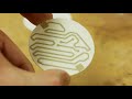 Underwater laser cutting and silver sintering to make ceramic circuit boards