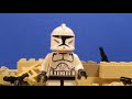STAR WARS The Battle of Geonosis Lego Stop Motion