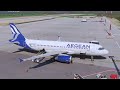 [RTX4090] MSFS ULTRA 4K | Fenix A320-232 Aegean Airlines | Visual Approach in Samos