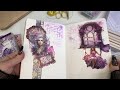 جورنال بلونين بنفسجي و وردي 🪻🫧 Purple and pink journal /Asmr