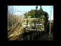 Logging with Belarus Mtz 1025 forestry tractor and with Belarus Mtz 80, big load of 1025