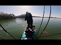 Lake Russell April Kayak Bass Fishing - 3600 Elberton Hwy Access