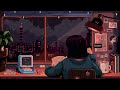 4 HOURS STUDY GIRL - Cozy lofi music and rain in background