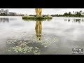 （成都篇19）菁蓉湖公园，放风筝，第一次用大疆无人机航拍的作品，飞得很低很小心，怕炸机 Jingrong Lake, This is my first DJI drone video