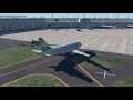 X-Plane 11 - VATSIM Brasil - Toliss A319 - Pouso visual SBSV pista 17